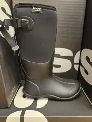 Bogs Mesa Adjustable Calf Black Winter Women's Waterproof Boots