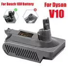 Adapter for Bosch 18V Li-ion Battery Convert to for Dyson V10 Vacuum Cleaners