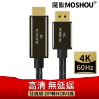 在飛比找蝦皮購物優惠-魔獸 MOSHOU 主動式 DP1.2 轉HDMI2.0 超