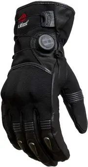 Halvarssons Ljusdal, gloves waterproof unisex , color: Black/Grey , size: 10