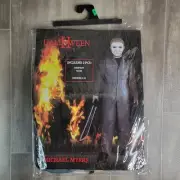 Halloween 2 Michael Myers Jumpsuit & Mask Costume Youth M 8-10 New