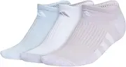 [adidas] Women's Cushioned No Show Socks (3-Pair)