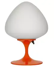 Stemlite Table Lamp by Designline in Retro Orange - Mid Century Retro Lamps