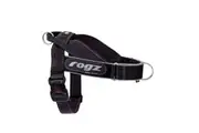 Rogz Large Black Letz Go Personalised Harness for Dogs