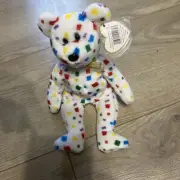 Ty Beanie Baby Ty 2K Bear Rare, Retired, w/errors - Perfect Condition