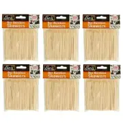 4" Natural Bamboo Wood Bar/Party Skewer Picks - 200 pack - Great for Cocktail...