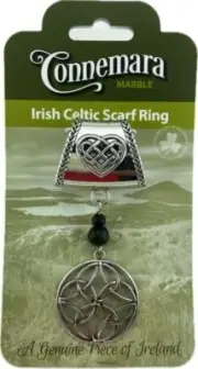 J.C. WALSH & SONS, IRELAND, CELTIC KNOT SCARF CLIP
