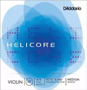Helicore Violin Strings by D'Addario - medium 4/4 SET