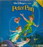 PETER PAN Laserdisc [960 CS] Walt Disney *small spine peel, in original shrink