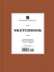 Large Sketchbook (Chestnut Brown) by Watson-Guptill (English) Hardcover Book