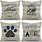 Nordic Home Living Room Decoration Pillowcase Cushion Cover Autumn Retro Ship