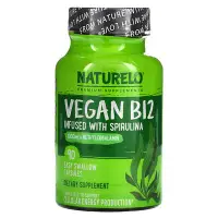 在飛比找iHerb優惠-[iHerb] NATURELO 維生素 B12，注入螺旋藻