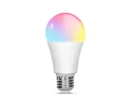 A218 Alexa Google Smart Voice Control WiFi EU Bulb Light RGB+C+W 9W Wide Voltage Timing Music Rhythm Remote Control Smart Life Device