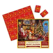 Nevenka Christmas Jigsaw Puzzles 24 Days Countdown Calendar for Kids Adults Gift-M