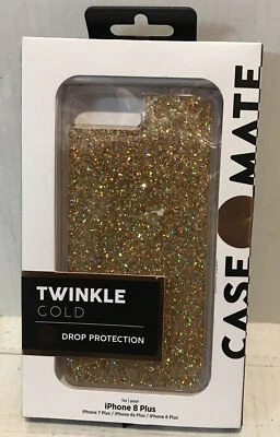 Case-Mate Apple iPhone 6/7/8 Plus Twinkle,Gold,New ‼️