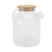 Glass Tea Carafe Glass Drink Pitcher Glass Carafe Lid Glass Pitcher Jug