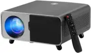 Mini Projector, 4K 2.4G/5G USB HDMI Portable LED Movie Video Projectors Screen H