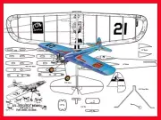 Carl Goldberg Model Airplane Plans (UC): Li'l Jumpin' Bean ½A Stunt
