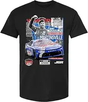 Checkered Flag Sports Denny Hamlin #11 NASCAR 2025 Martinsville Win 3.30.2025 Win T-Shirt