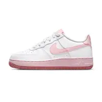 在飛比找PChome24h購物優惠-Nike Air Force 1 Low 大童 白粉色 經典
