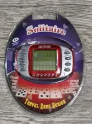 Sakar Travel Game Series SOLITAIRE Electronic Handheld Game Sealed Needs Battery