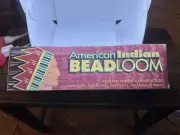 NIB - American Indian Bead Loom - metal loom, thread beads needle instruction