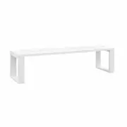 Deck Outdoor Concepts Fermo Outdoor Aluminium Bench In White