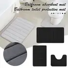 3Pcs/Set Water Absorption Bath Mats Sets Soft Rugs For Home Floor