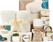 Get Well Gifts for Women Feel Better Gifts Baskets for Women After Surgery Cancer Care Gifts for Friend Sick Chemo Care Package Encouraging Pamper Comfort Wellness Box For Her