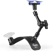 Daseeme Guitar Support Rest Leg Bracket Suction Cup Mount Aluminum Professional Guitar Leg Stand Musical Instruments Accessories Lightweight Foldable Leg Support Bracket for Classical Acoustic Guitar