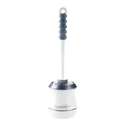 2Pcs Cleaning Brush with Under Rim Lip Scrub and Holder