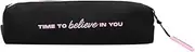 Mr. Wonderful Mr.Wonderful - Pencil Case Pink - Time to Believe in You, Black/White, Pencil Case, Black/White, Pencil Case, Black/White, Pencil case