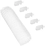 Mipcase Mesh Net Cover for Aquariums Jump Turtle Escape Net Fine Mesh Protection for Fish Tanks Easy Installation with Sleek Design Secure Environment for Aquatic Pets