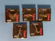 GODZILLA 5 Piece Cloisonne METAL PIN Set Ghidorah Rodan Mothra Mechagodzilla