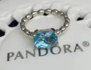 Authentic Pandora Cool Breeze Ring #190869BTP