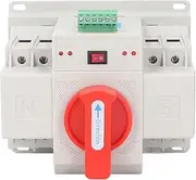 Power Transfer Switch, Automatic Manual Operations Changeover Switch 2P Mini Dual Power Automatic Transfer Switch CB Micro Break Type ATS 230 V (100A)