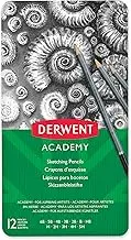 Derwent Academy Sketching Pencils Tin, 6B-5H (Set of 12)