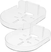 Hoement Security Camera Bracket Wall Mount Mini Monitor Speaker Floating Shelf Storage Holder for Small Spaces
