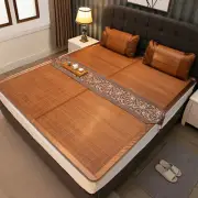 cool mat for bed folding sleeping mat summer bamboo bed mat queen king rattan