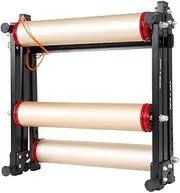 Bike Rollers Adjustable, Bike Trainer Stand Foldable Indoor Cycling Bicycle Roller for MTB Road Bike Exercise,Gold