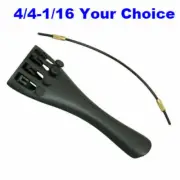 Wittner Violin Tailpiece with built-in fine tuners for 4/4 3/4 1/2 1/4 1/8 1/16