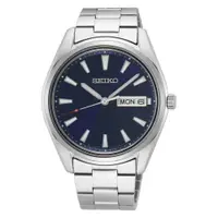 在飛比找PChome24h購物優惠-SEIKO 藍面大三針星期日期腕錶6N53-00A0B(SU