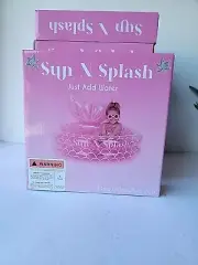 (1) ~ Sun & Splash Marmaid Pool 20 Gallon 6" Wall Height, Pink, Age 3+, New