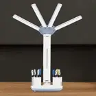 4 Head Desk Lamp Brightness Levels Touch Control USB Charging Practical Desk