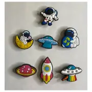 7Pc Space Alien Crocs Charms for Croc Charm