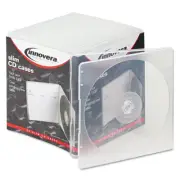 Innovera 81900 Slim CD Case - Clear (25/Pack) New