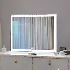 ANYHI Vanity Mirror with Lights, 72Cm Big Hollywood Mirror, Makeup Mirror with L