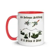 Air Defense Artillery - Chaparral , Patriot , Stinger , Vulcan , Hawk Coffee Cup