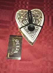 Ouija Board Planchette Shaped Box Trinket Box New