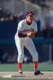 Brooks Robinson Of The Baltimore Orioles Stands Waiting 1 Old Photo